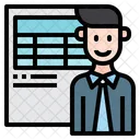 Bookkeeping Report Accounting Icon