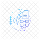 Bookkeeping journal  Icon