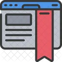 Bookmark Service Serivce Icon