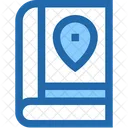 Bookmark Map Book Maps And Location Icon