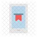 Bookmark Symbol Phone Icon