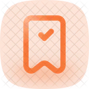 Bookmark Check Icon