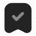 Bookmark Check Icon