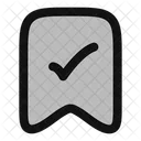 Bookmark Check Icon