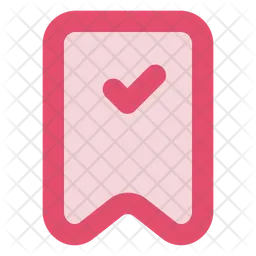 Bookmark check  Icon