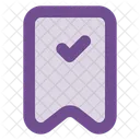 Bookmark check  Icon