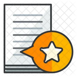 Bookmark document  Icon