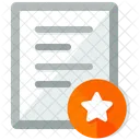 Bookmark document  Icon