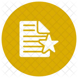 Bookmark Document  Icon