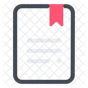 Bookmark Document  Icon