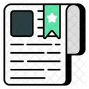 Bookmark File Favorite File Favorite Strip Icon