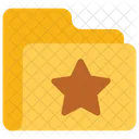 Bookmark Folder Star Icon