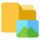 Folder Picture Storage Icon