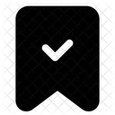 Bookmark Saved Tag Icon