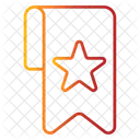 Bookmark Tag Star Icon