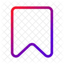 Bookmark Save Ribbon Icon