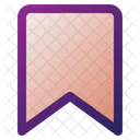 Bookmark Tag Ribbon Icon