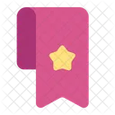 Bookmark Star Mark Icon