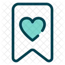 Bookmark Love  Icon