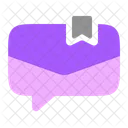 Bookmark Message  Icon