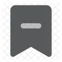 Bookmark Delete Remove Icon