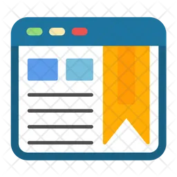 Bookmark Page  Icon