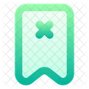 Bookmark remove  Icon