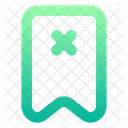 Bookmark remove  Icon