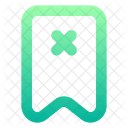 Bookmark remove  Icon