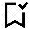 Bookmark Reading Check Icon