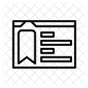Bookmark Service  Icon