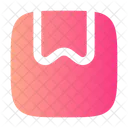 Bookmark Square Minimalistic Bookmark Bookmarks Icon
