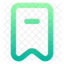 Bookmark subtract  Icon