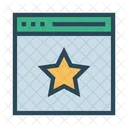 Bookmark Webpage Star Icon