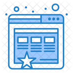 Bookmark Website  Icon