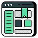 Bookmark Website Bookmark Webpage Favorite Website Icon