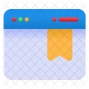 Bookmark Window Study Bookmark Icon