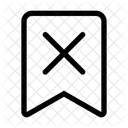 Bookmark Delete Remove Icon