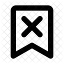 Bookmark Delete Remove Icon