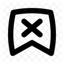 Bookmark Delete Remove Icon