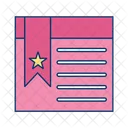 Bookmarked Page Wisdom Icon