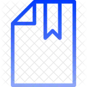 Bookmarked File Icon