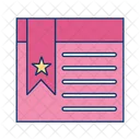 Bookmarked Page Wisdom Icon
