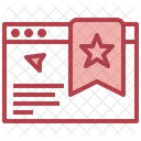 Bookmarking  Icon