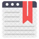 Bookmarking Site Online Bookmarking Bookmarking Icon