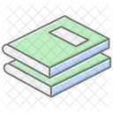 Books Lineal Color Icon アイコン