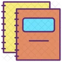 Books Notebook Diary Icon