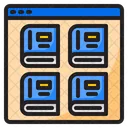 Learning Ebook Books Icon