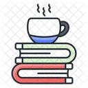 Books and coffee  Icon