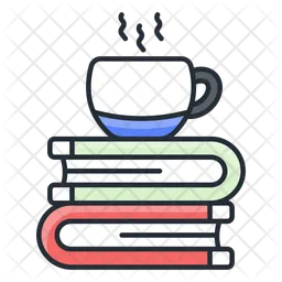 Books and coffee  Icon